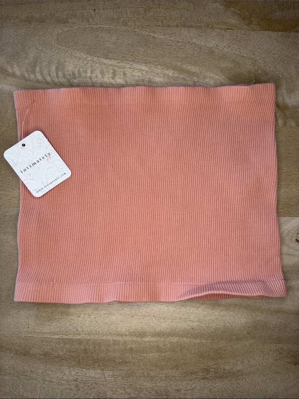 Intimately Free People Ribbed Tube Top - Mauve Pink